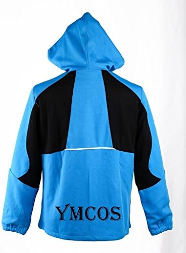 YMCOS Unisex Cosplay Costumes Jacket Sport Suit Blue