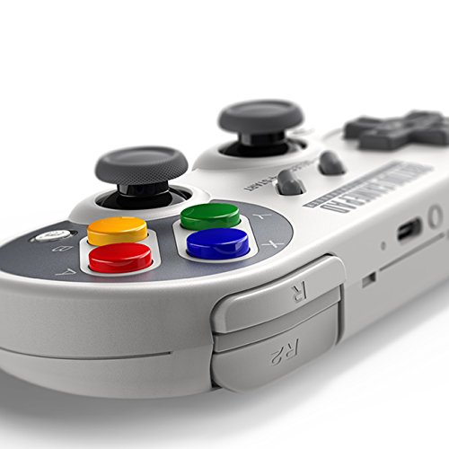 SF30Pro Gamepad  YIKESHU excelente 8Bitdo Controller funciona con Nintendo Switch  Wireless Bluetooth Controller Classic Nintendo Gamepad Joystick para Mac  dispositivos Android y Windows  TOY00014 