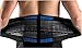 Produktbild Rückenstütze, DINOWIN Deluxe Neopren Double Pull Unterstützung Lendenunterer Rückenstütze und Taille Unterstützung Gürtel für Rücken / Rutschende Disc Schmerzlinderung,Fitnessgürtel (5X-Large(54-58 inch))