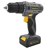 Powerland Perceuse-Visseuse Expert sans fil 12 V Li with batteries technologie T