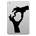 Produktbild ROUHO Hat Prince Double Hands Dekorative Decal Abnehmbare Bubble Free Aufkleber Für Ipad 9.7 inch