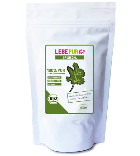 Preisvergleich Produktbild Lebepur Grünkohl Pulver (bio) 125g