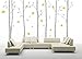 Produktbild Yanqiao 6 Pappel Bäume Riesige Wälder Hintergrund Aufkleber für Wohnzimmer Wanddekoration Entfernbare Vinyl Abziehbild Kunst Zuhause Dekorieren Größe 280X180cm,Grau