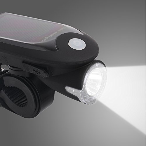 ZUOAO LED Fahrradlampe Frontlicht Rücklicht Scheinwerfer Fahrradlichter USB Wiederaufladbare mit 360 Winkel Verstellbaren 200LM 1000mAh,Verbesserte Version - 6