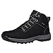 Produktbild iHAZA Autumn Men's Boots Solid Color Work Shoes Sneakers Sports Shoes Hiking Shoes(Schwarz,48)