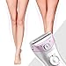 Kemei Cordless Lady Shaver, Women Body Facial Bikini Leg Hair Removal Trimmer Electric Razors, Safe Battery Operated