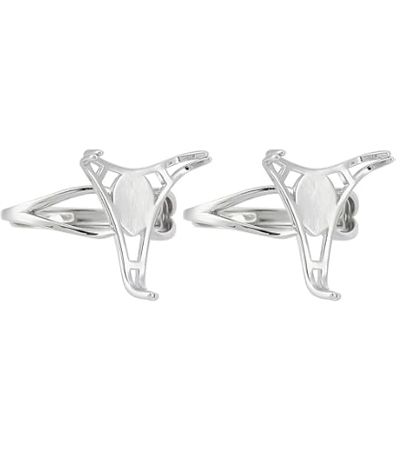 Supports De Bague à Griffes Plaqués Argent Sterling - 4 Pièces Avec Zircons Cubiques - Pour Création De Bijoux DIY