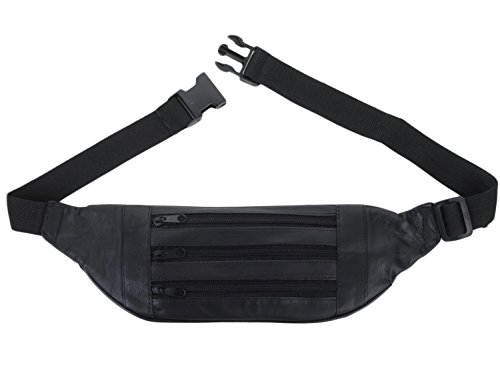 K London Stylish Real Leather Waist Bag Elegant Style Travel Pouch Passport Holder with Adjustable Strap(11252) (Black) RS.329 (82.00% Off) - Amazon