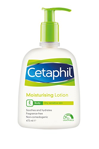 Cetaphil, Crema idratante, per pelli sensibili e secche, 473 ml