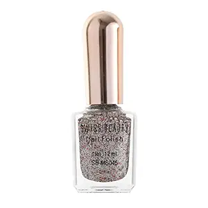 Swiss Beauty MS45 Glitter Nail Polish Shade-08 Pack of 2