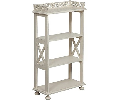 Etagere Bücherregal weiß 4 Böden