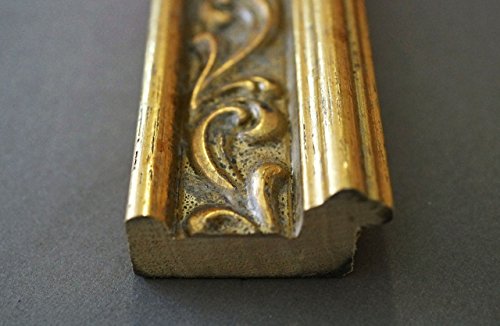 Spiegel Wandspiegel Badspiegel Flurspiegel Garderobenspiegel – Über 200 Größen – Verona 558P-ORO Gold 4,4 – Außenmaß des Spiegels 40 x 60 – Wunschmaße auf Anfrage – Antik, Barock - 6