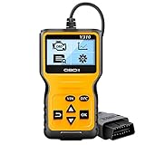 Hervorragende Kompatibilität: Mit der neuesten 16-poligen OBD-Schnittstelle für ein breiteres Spektrum an Fahrzeugkompatibilität. Anwendbar auf das US-MEISTE. UU. 1996 die Europäische Union im Jahr 2000 und Japan im Jahr 2006 sowie die neuen importierten oder importierten OBD II- und CAN-Fahrzeuge. Es ist kompatibel mit Spanisch / Englisch / Französisch / Deutsch / Niederländisch. (Hinweis: gilt nicht für Dieselfahrzeuge)