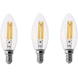 kit 3 lampade led iba E14 dimmerabile per Kartell Bourgie 5W luce calda 2700K 510 lumen