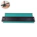 Price comparison product image Volwco Contour Gauge Duplicator Profile Measuring Tool, 10 Inches Plastic Multifunctional Irregular Ruled Deep Contour Copy Gauge, Professional Woodworking Shape Laminate Duplicator [Updated Version]