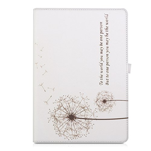kwmobile Hülle für Asus ZenPad 10 (Z300C/Z300CL/Z300CG/Z300M/Z300CNL) – Tabletcover Slim Case Tablet Schutzhülle – Smart Cover Tabletcase To the world Design Schwarz Weiß - 9