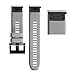 Produktbild Für Garmin Fenix 5X GPS Uhr,Hunpta Ersatz Silicagel Soft Quick Release Kit Band Strap (Grau)
