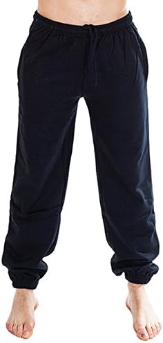Mens Fleece Jogging Bottoms - Navy - Medium