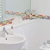 Calidad de excepción: Nueva tecnología en materia de impresión, diseño moderno y único, nueva tendencia para decora tu interior. aménager su cocina, cuarto de baño o aseo con nuestras baldosas adhesivas.