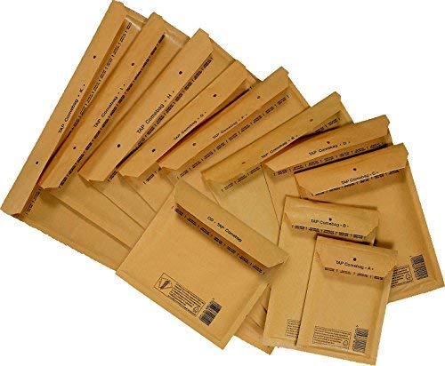 Preisvergleich Produktbild TAP Comebag 81010600 Luftpolster-Versandtaschen braun