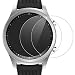 Produktbild MoKo Gear S3 Schutzfolie - [2 Stück] Klar HD 9H Panzerglas Glas Panzerfolie Displayschutzfolie Displayschutz Folie Screen Protector für Samsung Gear S3 Frontier / S3 Classic SmartWatch