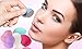 Pinky Makeup Sponge Blender - Latex free sponge for make-up blending, highlighting and contouring