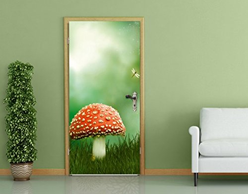 Türtapete Papiertapete Wald No.29 'IT'S MAGIC' 100x210cm Foto Tapeten Märchen , Größe:210cm x 100cm