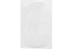 HEIGROUP HeiZip Woreczki strunowe, 90 mµ/MY, bardzo mocne, przezroczyste torebki z możliwością wielokrotnego zamknięcia, do kontaktu z żywnością, 200 x 300 mm, 100 sztuk
