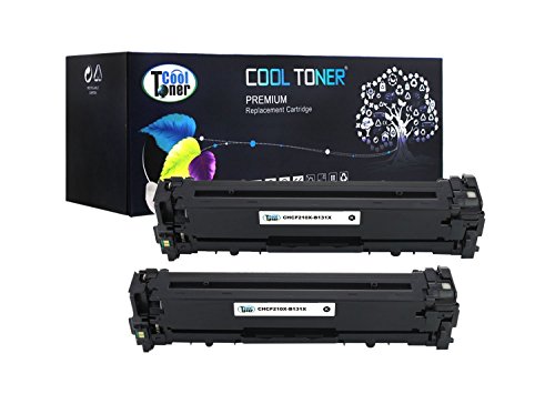 Cool Toner kompatibel toner für CF210X(131X) kompatibel für HP LaserJet Pro 200 color M251n M251nw, MFP M276n M276nw, Schwarz, 2400 Seiten