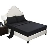LUJO QUE PUEDE VER Y SENTIRSE: cree un ambiente acogedor y una sensación de descanso en el dormitorio con esta colección de ropa de calidad superior y asequible. Usted se encontrará durmiendo tranquilamente en nuestras cómodas sábanas. El estilo y la comodidad no tienen que ser mutuamente exclusivos; los dos convergen hermosamente con nuestra amplia selección de ropa de cama.