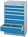 Produktbild Schubladenschrank Serie T500-6 mit 7 Schubladen verschiedene BLH Schubladenschränke Tiefe 500