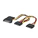 Produktbild ROLINE Y-Adapterkabel - Netz-Splitter - 15 PIN SATA Power (W), 11.03.1041