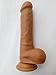 Produktbild SMCOOL Big Realistic Dildo mit Saugnapf Penis Sex Spielzeug für Frau Sex Produkte(20.5*4cm)