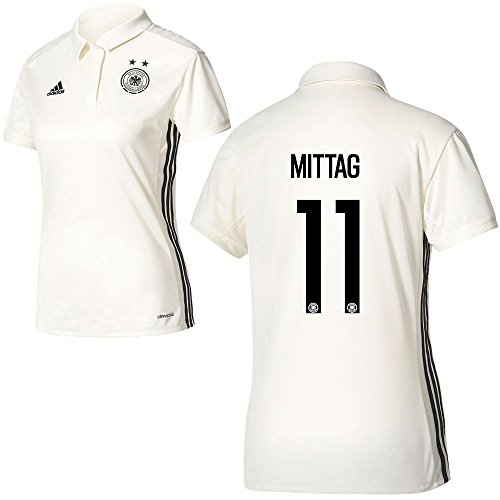 Adidas DFB Deutschland Fußball Home Trikot Frauen EM 2017 Anja Mittag 11 weiß Größe S