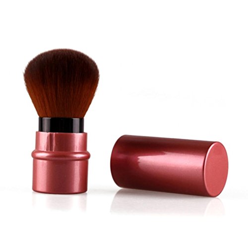 Tonsee® Blush Powder Retractable Cosmetic Multifunctional Portable Single Makeup Brush (Red)