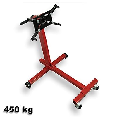 WilTec Support moteur Levage moteur Support à griffes jusqu'à 450 kg