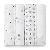 aden+anais Musselin-/Baumwolltuch, Edition „New Twinkle“, 4er Pack, 120cm x 120cm - 6