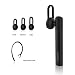Produktbild NENRENT R701 Bluetooth Ohrhörer, Wireless Kopfhörer Ohrhörer mit Mikrofon Freisprechen für iPhone 6 6S 7 8 Plus X iPad Samsung LG HTC 1 PCS Schwarz