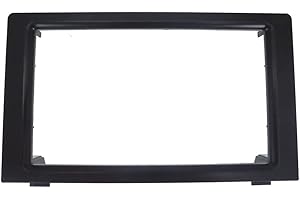 Doumneou Car Stereo Radio Fascia Dash Panel 2 Din Kit for SAAB 9-3 2007-2011