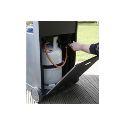 FABER Gartenkamin theBUZZ in Schwarz mit Rädern, Outdoor-Kamin inkl