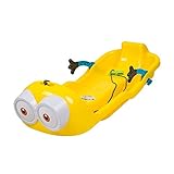 MGIZLJJ Slippery Racer Downhill Kids Luge de Neige dirigeable en Luge d'hiver Luge de Neige extérieure/Soucoupe Volante