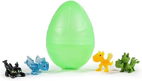 Dreamworks Dragons Mini Dragon Figures in Egg by Spin Master Green