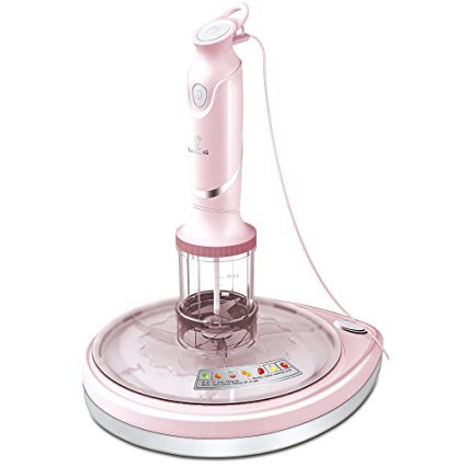 Fruit and Vegetable Facial Mask Maker Face Care Machine, Uyang Natural Beauty Personal Care Mask Maker,easy for Every Day Use (Pink)