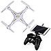Produktbild Hunpta Crazydrone C1 2,4 G 4-achsige 2MP Dualkamera U.S. Plug Quadcopter White FPV (Weiß)