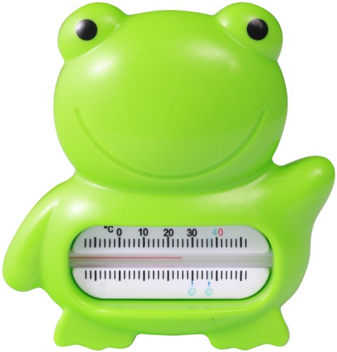 FOR BABIES -- FROG -- Floating Baby Bath Thermometer -- MERCURY FREE
