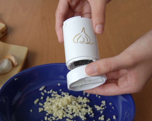 Genius 19102 Knoblauchschneider G5 4-tlg. Weiß - 6