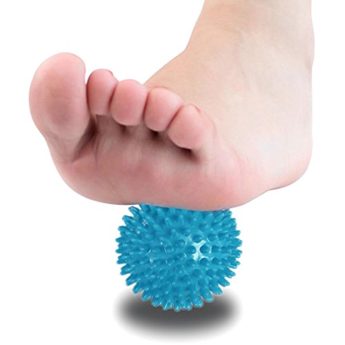 Massageball Self Massage,NuoYo 2 Spikey Ball Igelball Reflexzonen Massage Selbstmassage Fußmassage,Abbau von Stress und Schmerzen - 5