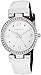 Produktbild Caravelle Women's Quartz Stainless Steel and Leather Watch, Color:White (Model: 43L208)