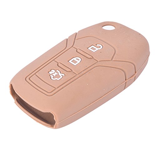 KMH Silicone Flip Key Cover 3 Button for New ford Fiesta/Aspire (Brown) RS.199 (60.00% Off) - Amazon