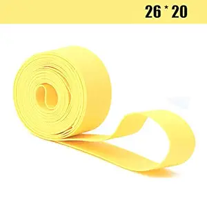 Bike Rim Tape,2 Pcs 1 Package Bicycle Rim Strip Rim Tape Tire Liner Protector 26 X 20 mm